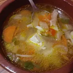 Broth and Stock with Carrots