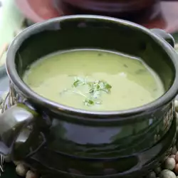Potato Soup with vegetable broth