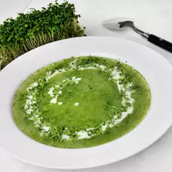 Spinach with Rice and Flour