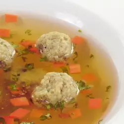 Meatballs with broth