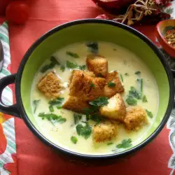 Potato Cream Soup with Cream