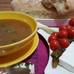 Vegan Lentil Soup with Savory