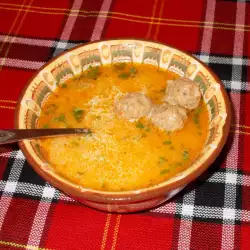 Meat Soup with Onions