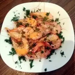 Pan-Fried Shrimp with Lemons