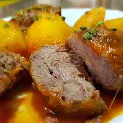 Pork and Potatoes with Beer