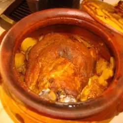 Güveç with pork shanks