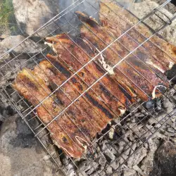Charcoal Grilled Pork Belly