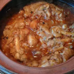 Bulgarian Kapama with pork