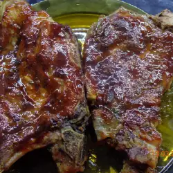 Oven-Baked Pork with Wine