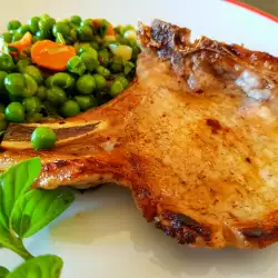 Meat with Peas