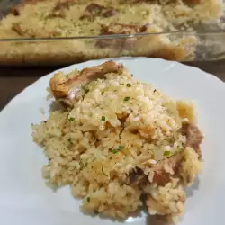 Oven-Baked Ribs with Rice