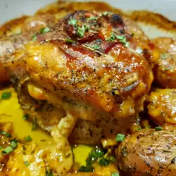Oven-Baked Pork with Wine