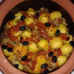 Güveç with peppers