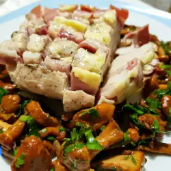 Pork and Mushrooms with Olive Oil