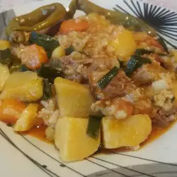 Potatoes and Rice with Pork
