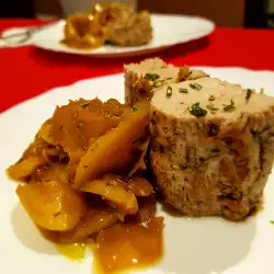 Roasted Pork with apples