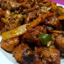 Pork Neck with Peppers