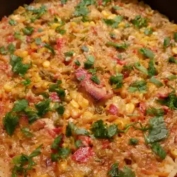 Pork and Rice with Corn
