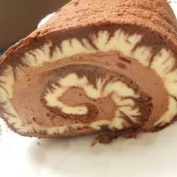 Protein dessert with Chocolate