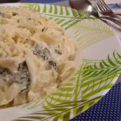 Sour Cream Pasta with Blue Cheese