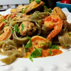 Quick Skillet Meal with Seafood