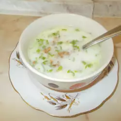 Healthy Soup with Yoghurt