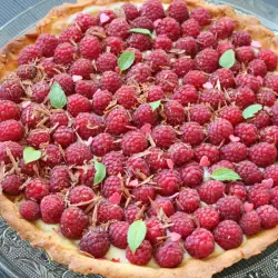 Raspberry Cake with Butter