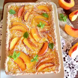 Peaches and Cream Tart
