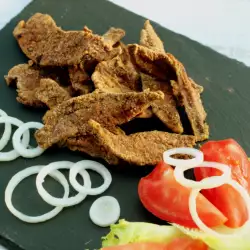 Oven-Baked Liver with Flour