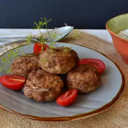 Meatballs with mint