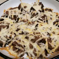 Oven-Baked Beef with Cheese