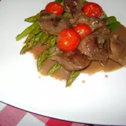 Veal Leg with Tomatoes