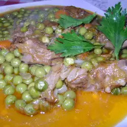 Veal Leg with Carrots
