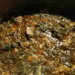 Beef with Spinach and Carrots