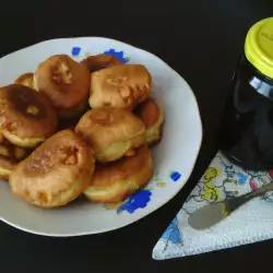 Fritters with Jam without Yogurt