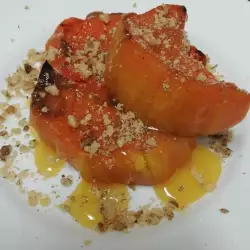 Air Fryer Pumpkin with Honey and Walnuts