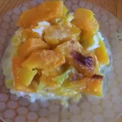 Dessert with Pumpkin