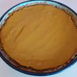 Pumpkin Pie with Milk