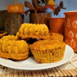 Pumpkin Muffins with Rice Flour