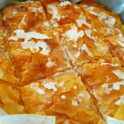 Filo Pastry with Powdered Sugar