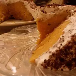 Sponge Cake with pumpkin