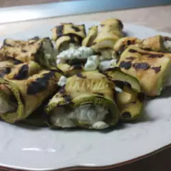 Grilled Zucchini with Cream Cheese