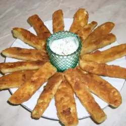Appetizer with zucchini