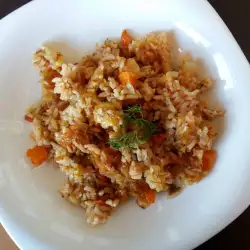 Vegan Rice with Zucchini