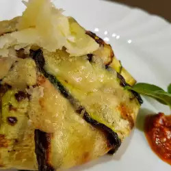 Oven Baked Zucchini with cheese