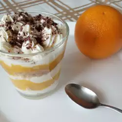 Dessert with Cream