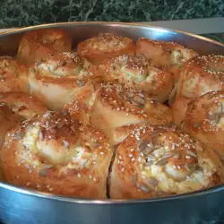 Snail Rolls with butter