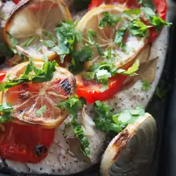 Oven-Baked Silver Carp with Tomatoes
