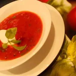 Tomato Soup with oregano