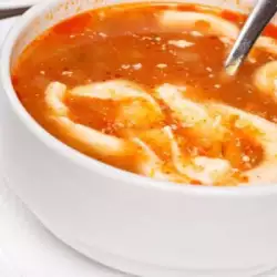 Tomato Soup with vegetable broth